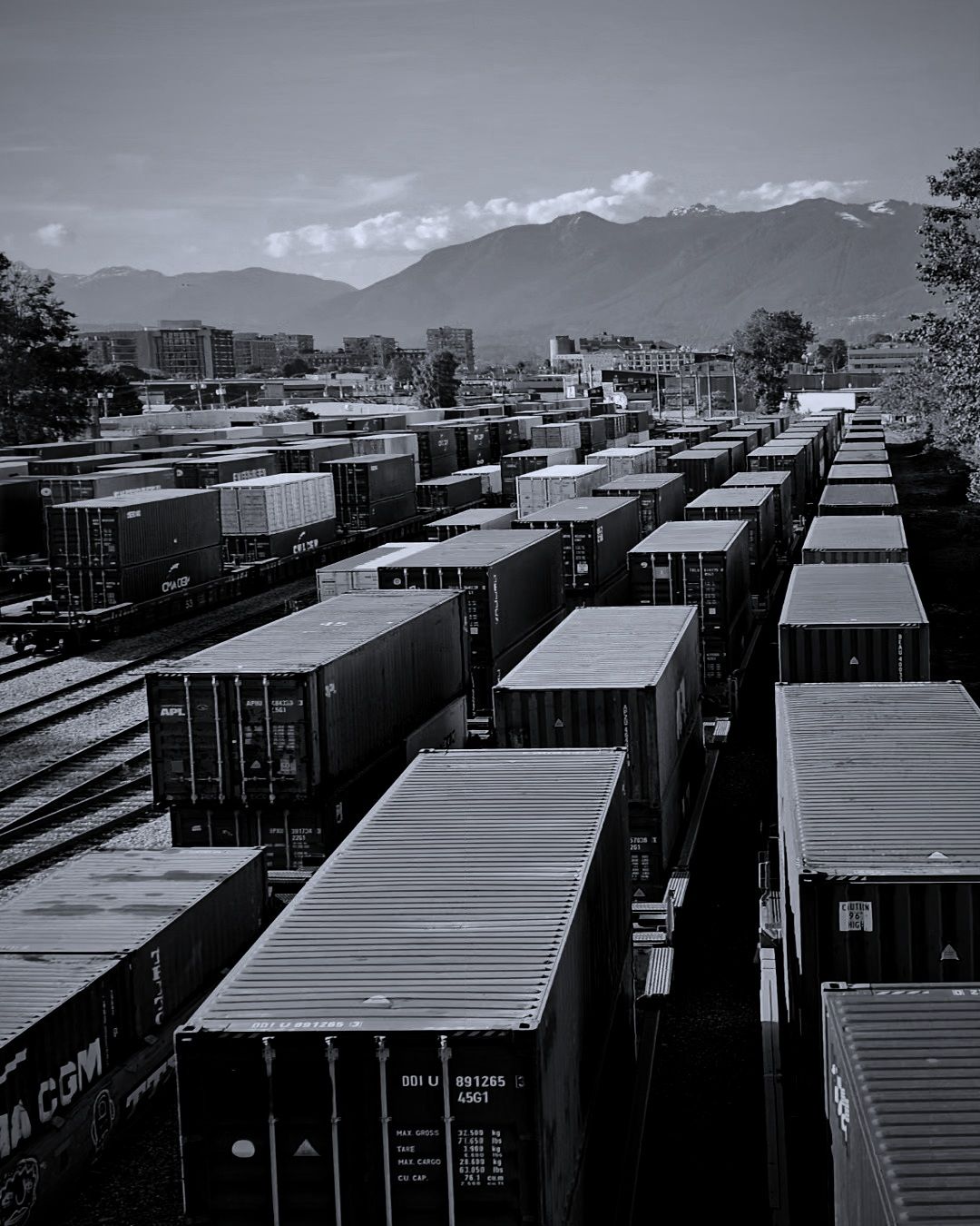 False Creek Flats / East Van rail corridor